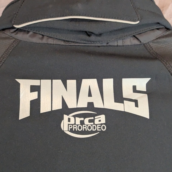 PRCA 2010 Finals Jacket Size Large Black In Excellent Condition - Picture 14 of 16